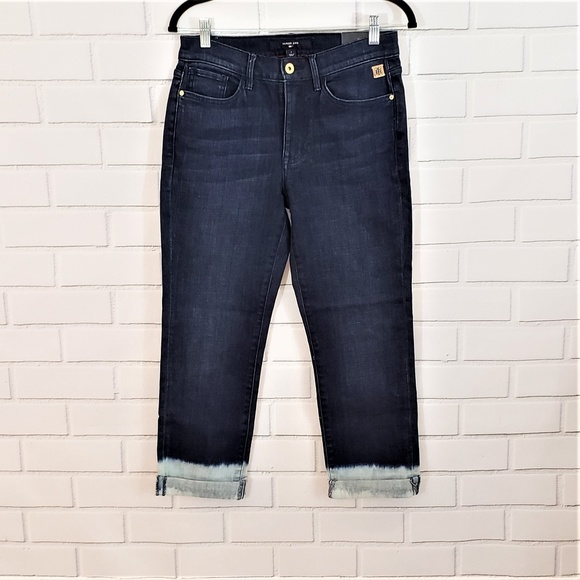 NWT TOMMY HILFIGER Straight Jean w/Acid Wash Cuff - Picture 6 of 6